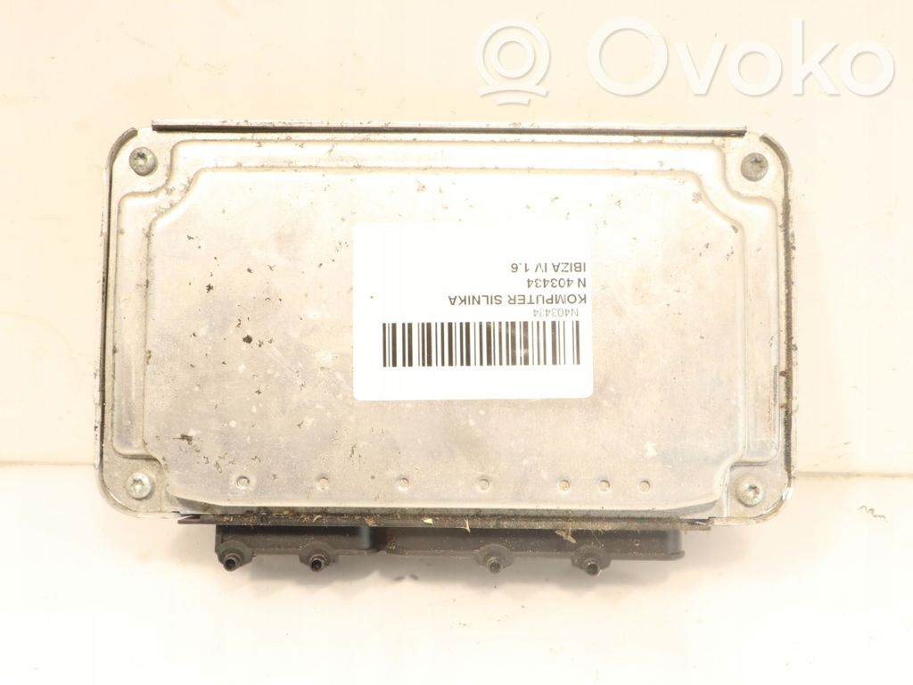 Seat Ibiza IV (6J,6P) Komputer / Sterownik ECU silnika 