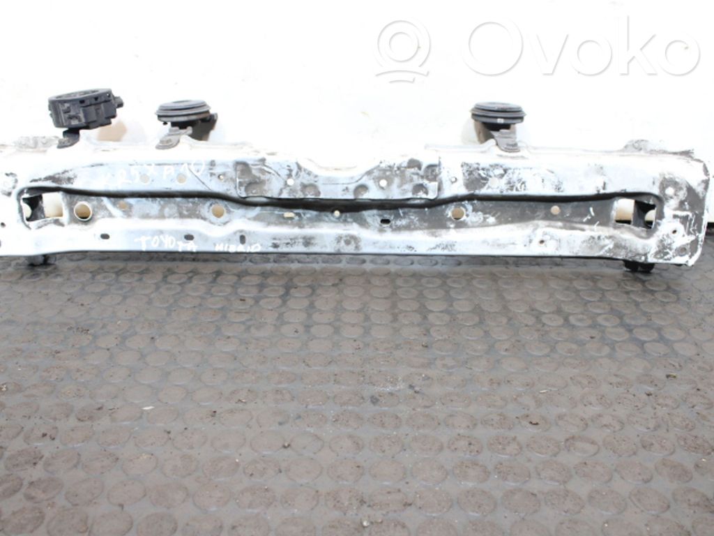 Front bumper support beam