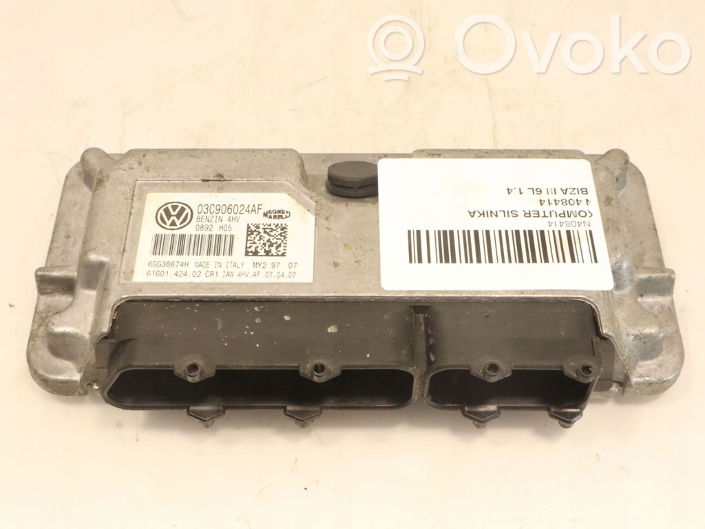 Seat Ibiza III (6L) Komputer / Sterownik ECU silnika 