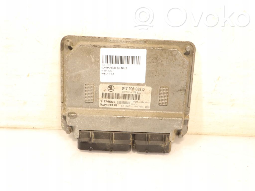 Skoda Fabia Mk1 (6Y) Engine control unit/module ECU 