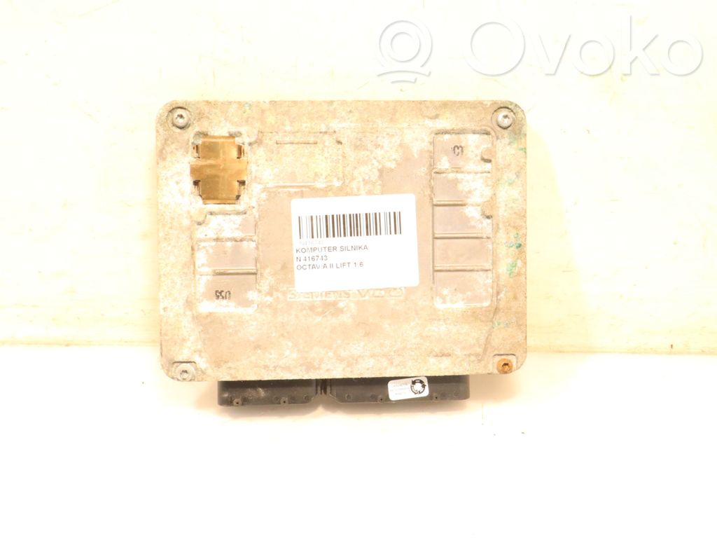 Skoda Octavia Mk2 (1Z) Komputer / Sterownik ECU silnika 