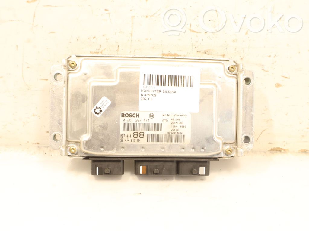 Peugeot 307 Engine control unit/module ECU 