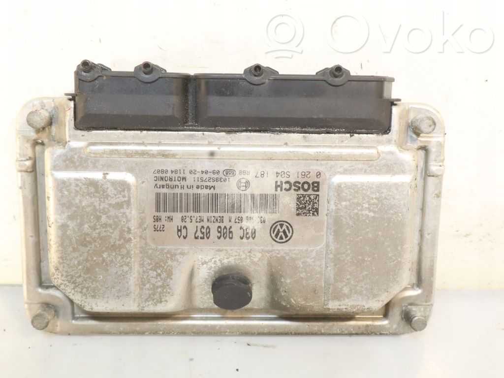 Seat Ibiza IV (6J,6P) Komputer / Sterownik ECU silnika 