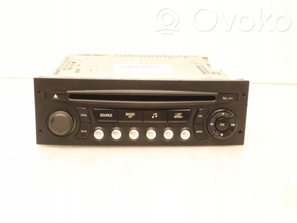 Citroen C4 I Picasso Konsola środkowa / Radio / GPS 