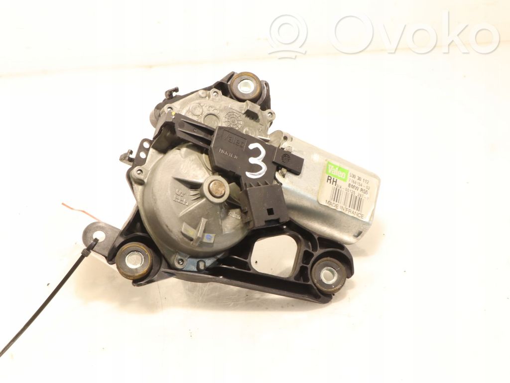 Mini Cooper Hatch Hardtop Motorino del tergicristallo del lunotto posteriore