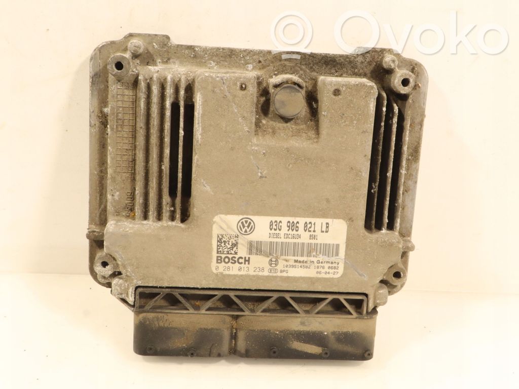 Skoda Octavia Mk2 (1Z) Centralina/modulo motore ECU