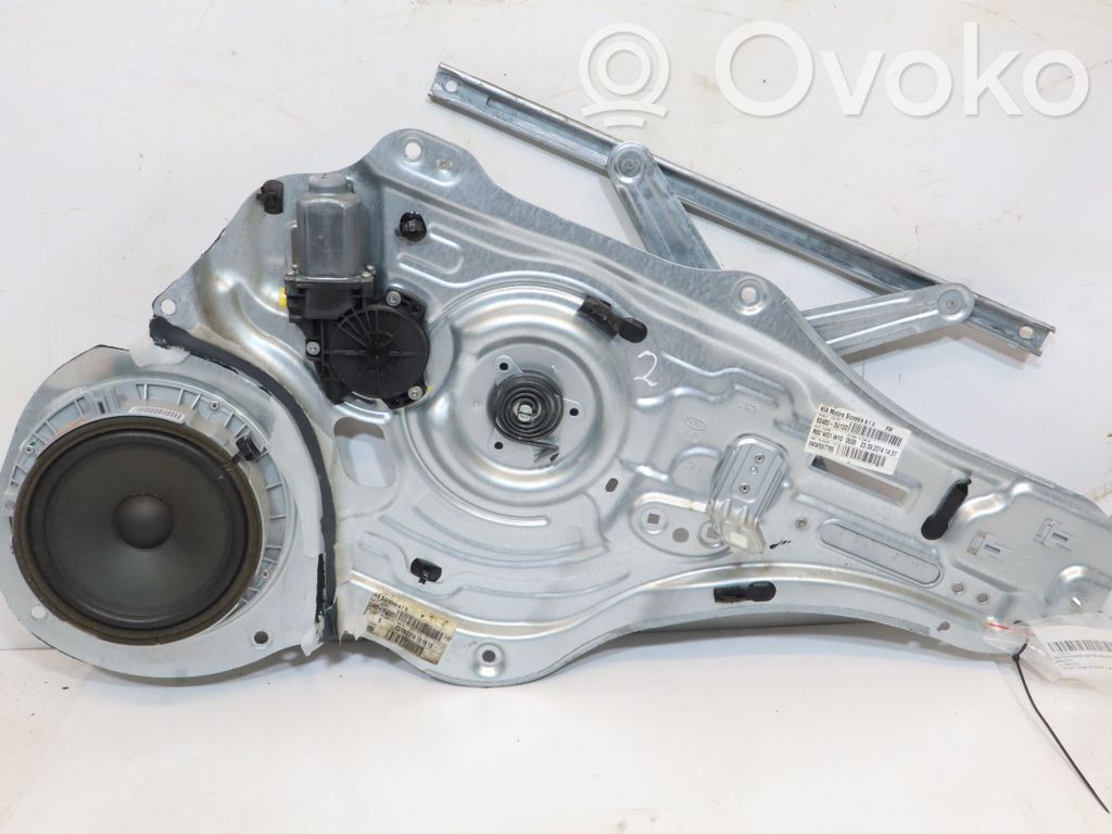 KIA Sportage Mechanizm podnoszenia szyby przedniej bez silnika 