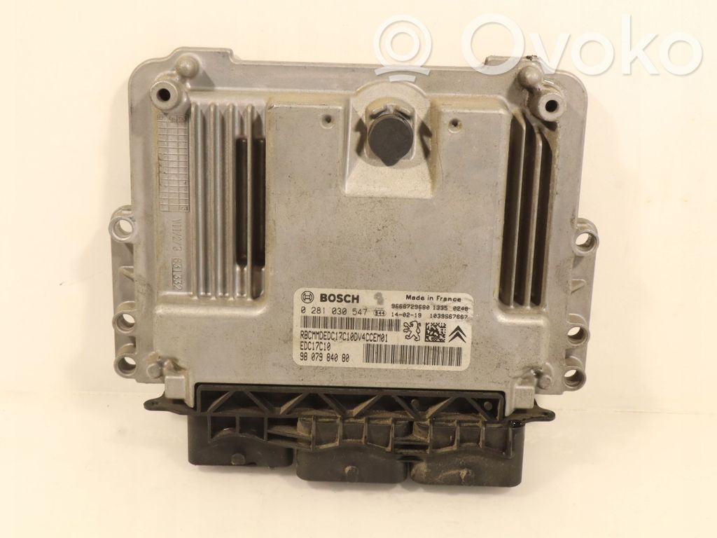 Citroen C3 Unitate control motor/modul ECU 