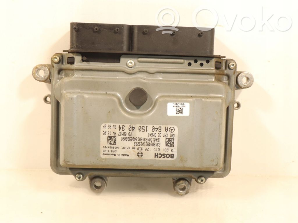 Komputer / Sterownik ECU silnika   0281015126