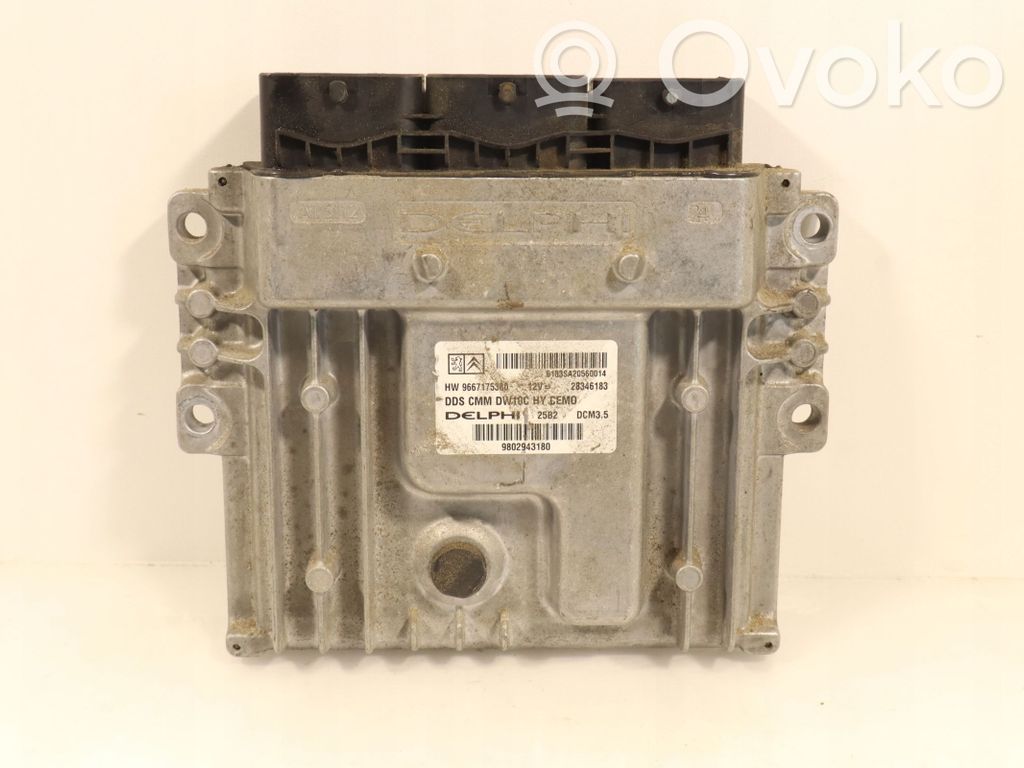 Peugeot 3008 I Engine control unit/module ECU 