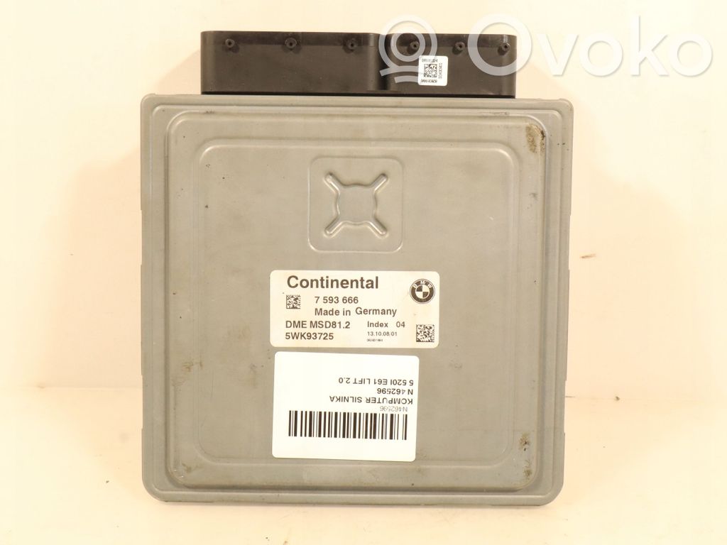 BMW 5 E60 E61 Moottorin ohjainlaite/moduuli (käytetyt) 