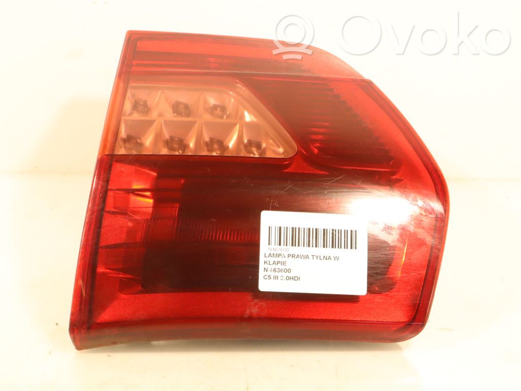 Citroen C5 Galinis žibintas kėbule 