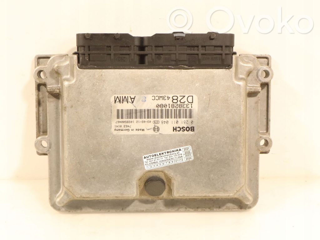 Engine control unit/module ECU   0281011048
