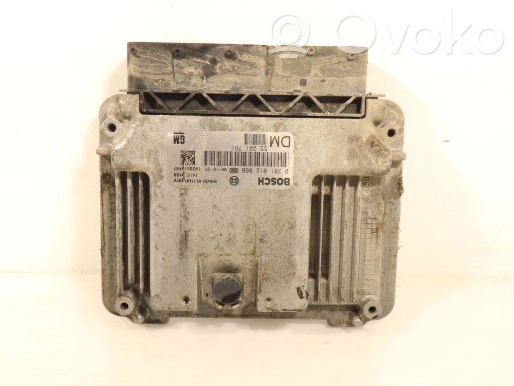 Opel Vectra C Engine control unit/module ECU 