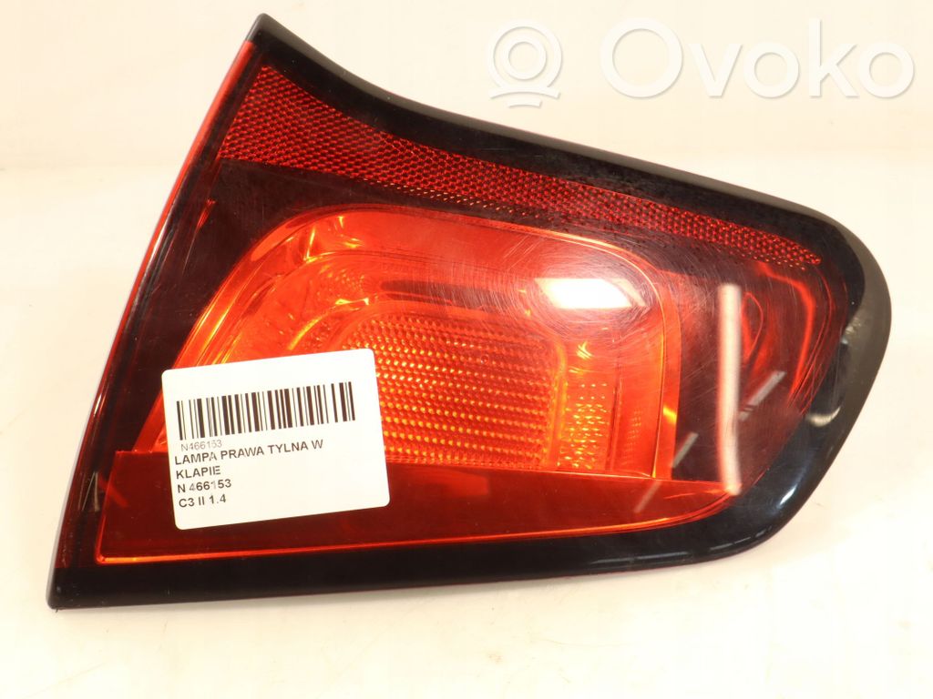 Citroen C3 Aizmugurējais lukturis virsbūvē 