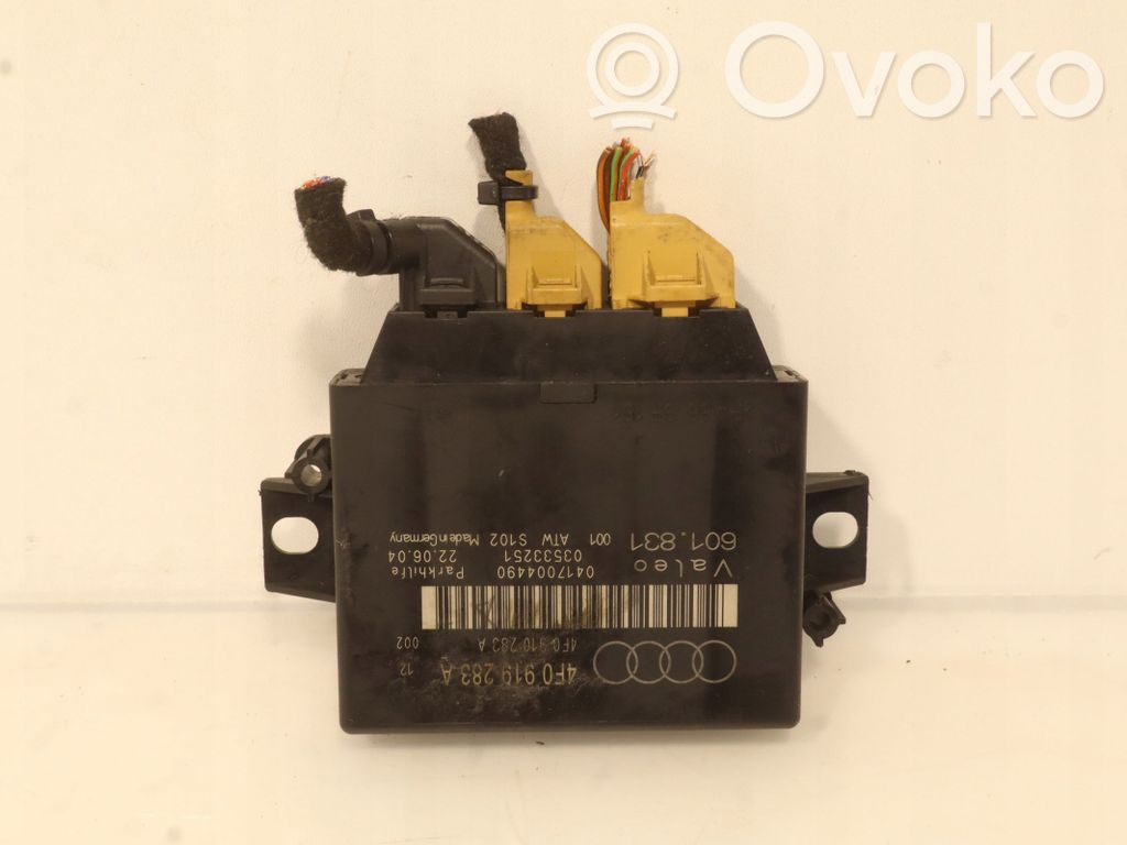 Audi A6 S6 C6 4F Parking PDC control unit/module 
