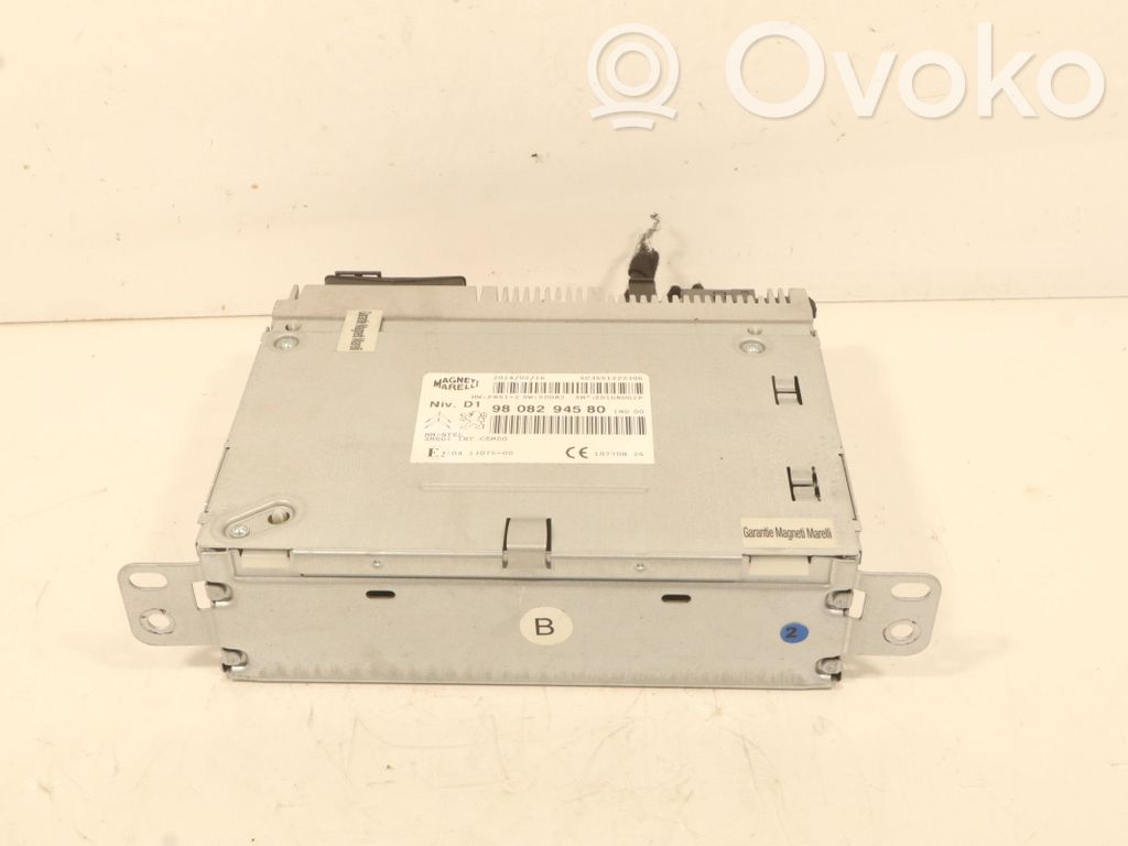Citroen C4 II Picasso Konsola środkowa / Radio / GPS 