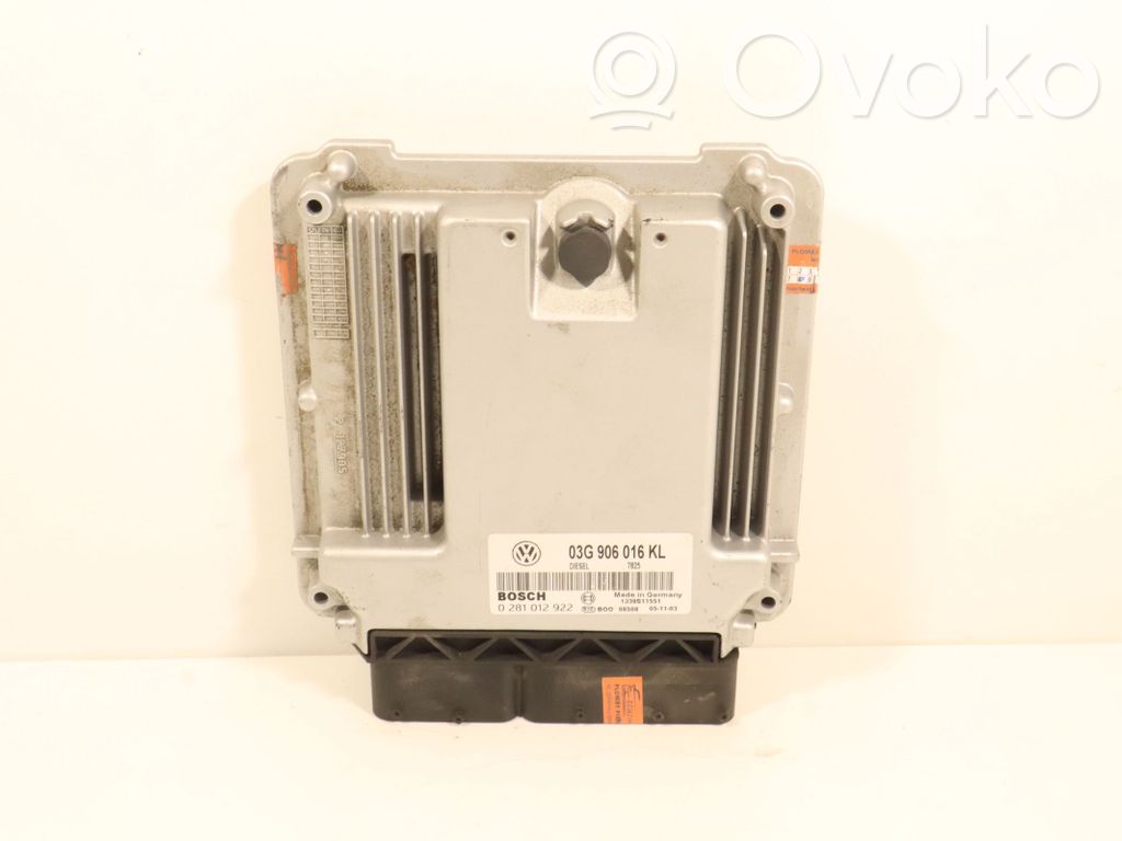 Engine control unit/module ECU   03G906016KL