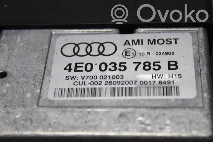 Audi A6 S6 C6 4F Transfer box differential control unit 