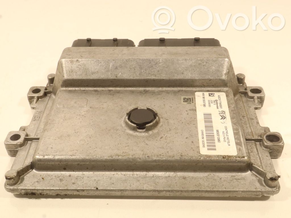 Engine control unit/module ECU   9815037580