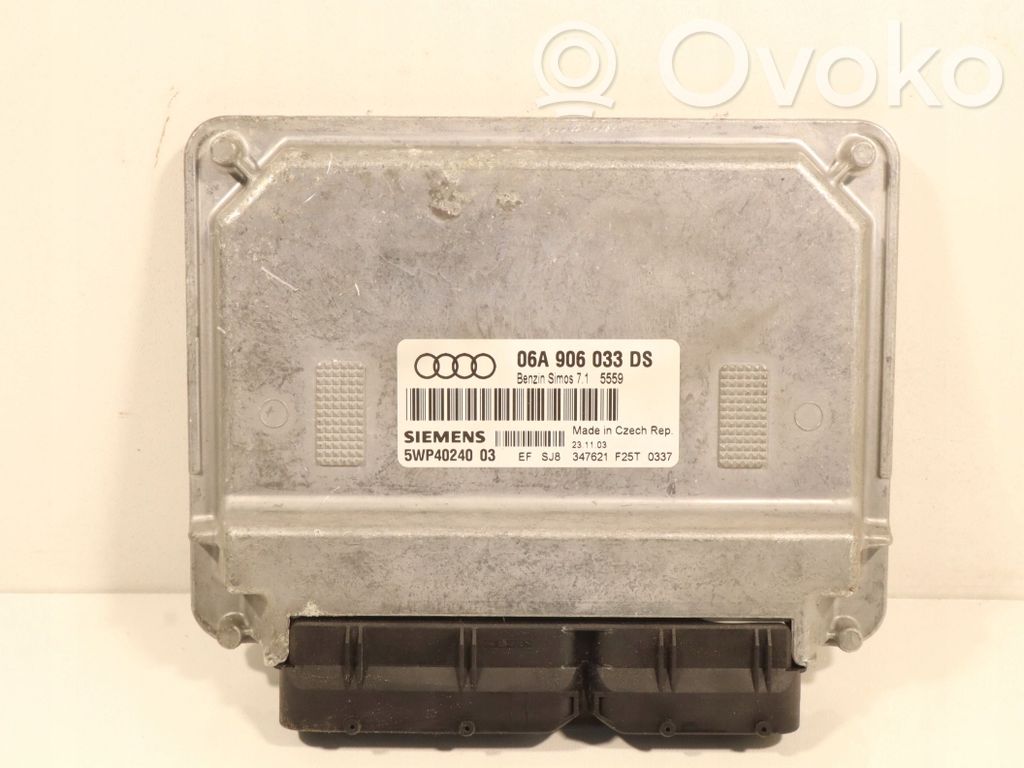 Audi A3 S3 8P Unité de commande, module ECU de moteur