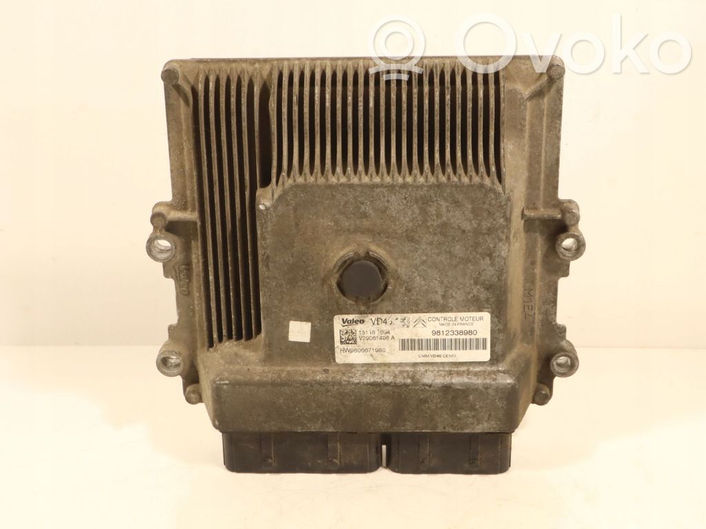 Peugeot 308 Centralina/modulo motore ECU