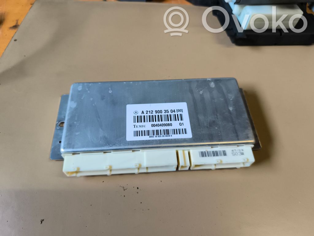 Module de commande suspension   A2129003504,00404090B0