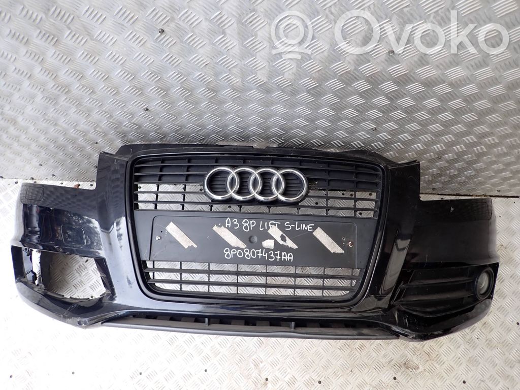 Audi A3 S3 8P Front bumper 