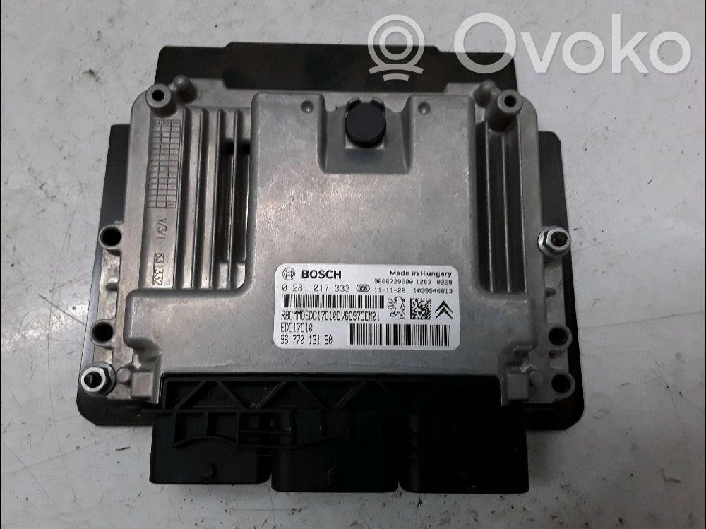 Peugeot 308 Engine control unit/module 