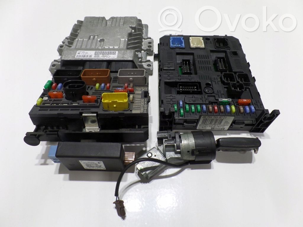 Citroen C5 Engine ECU kit and lock set 