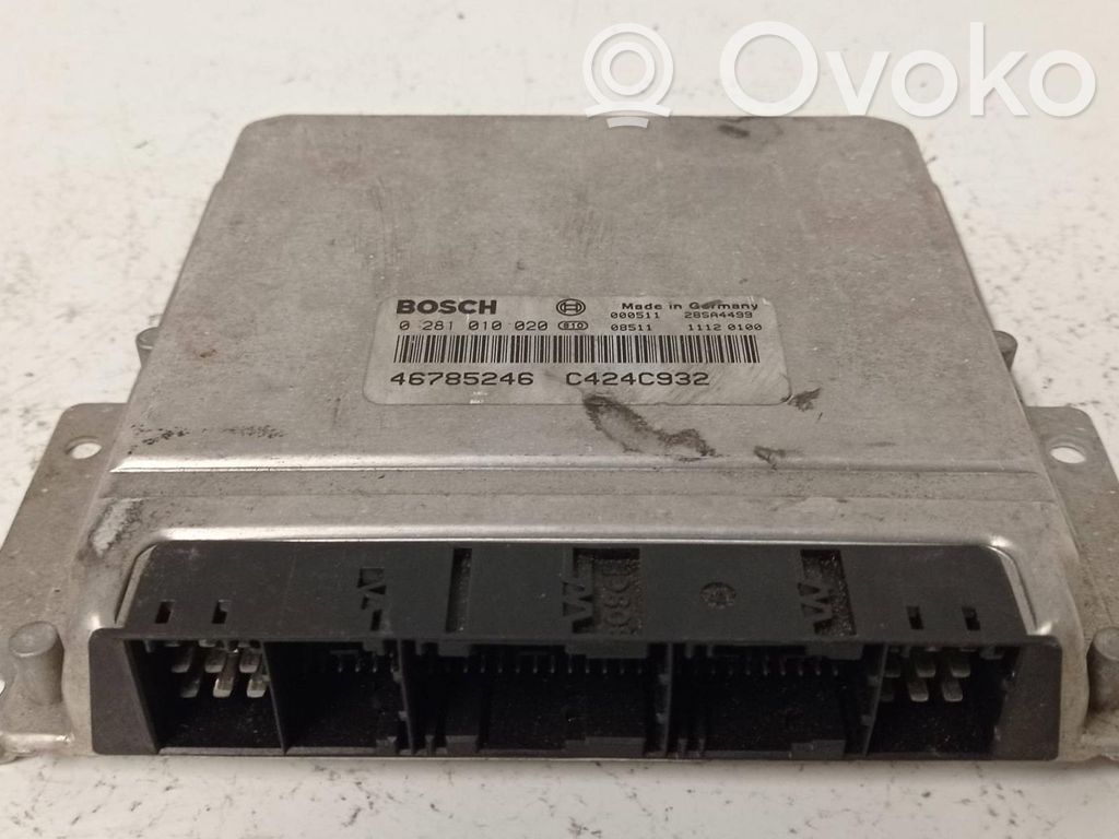 Engine control unit/module ECU   46785246