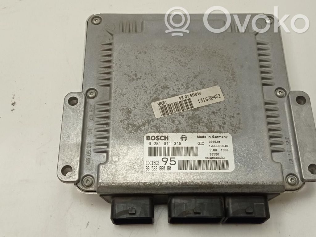 Citroen C5 Galios (ECU) modulis 