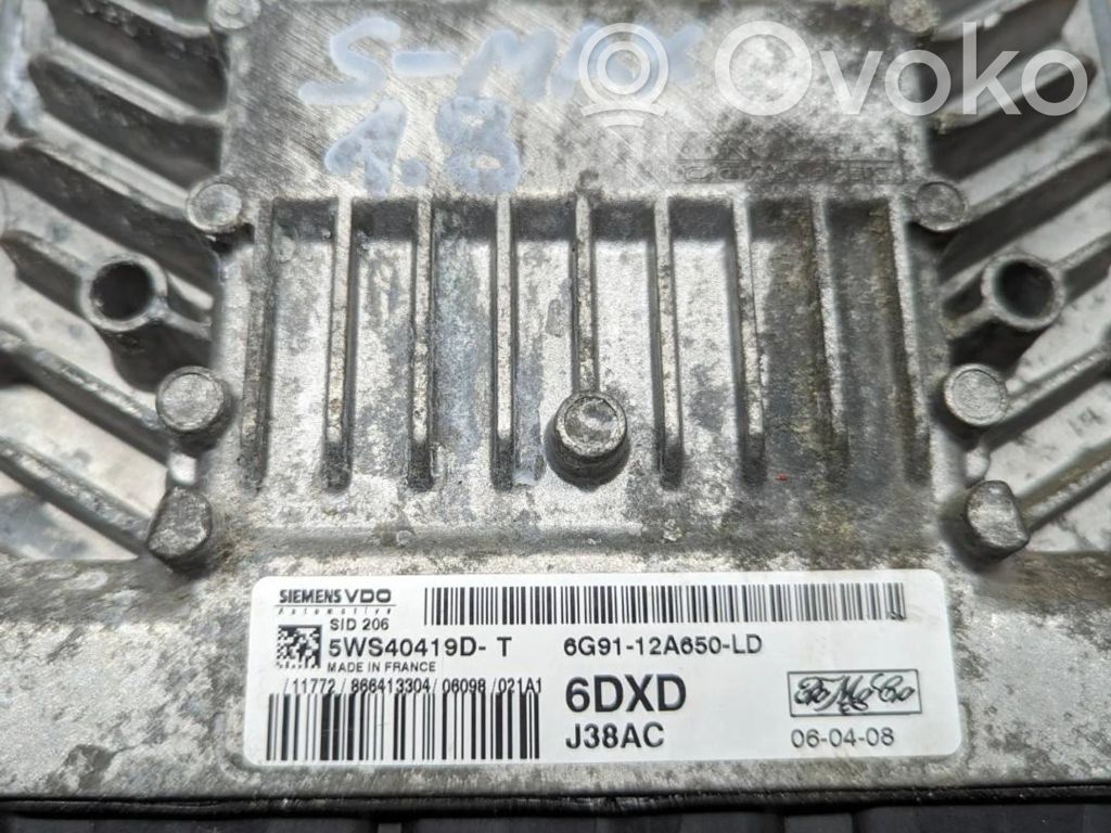 Unidad de control/módulo del motor   6G9112A650LD,5WS40419DT