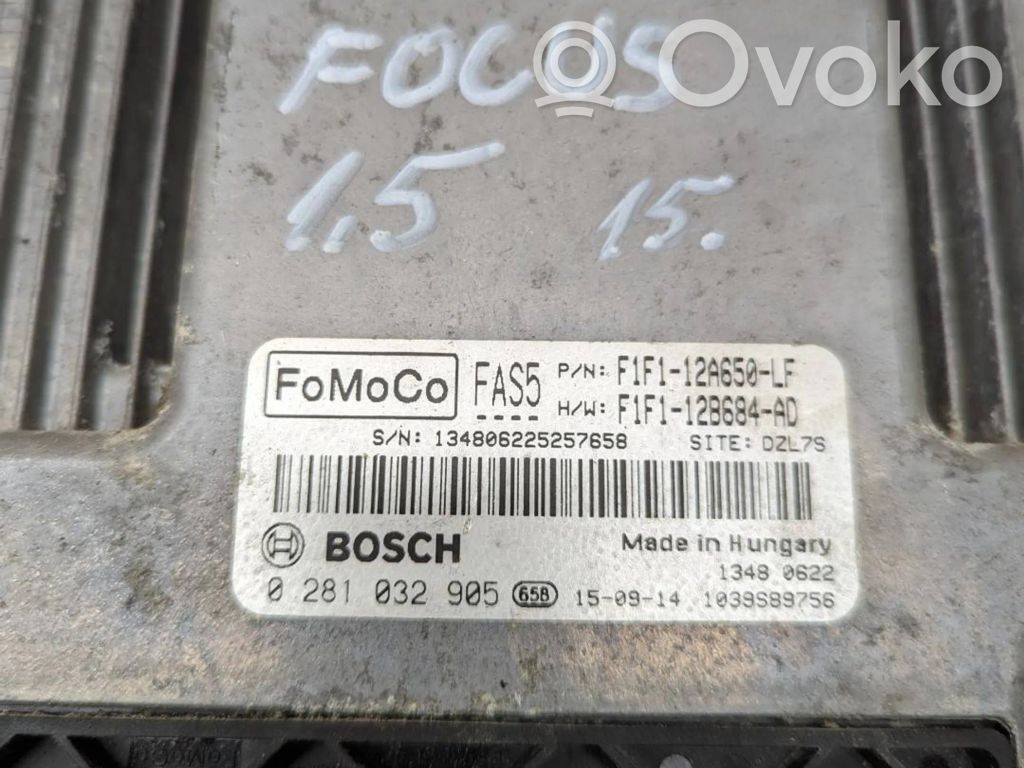 Ford Focus Engine control unit/module ECU 