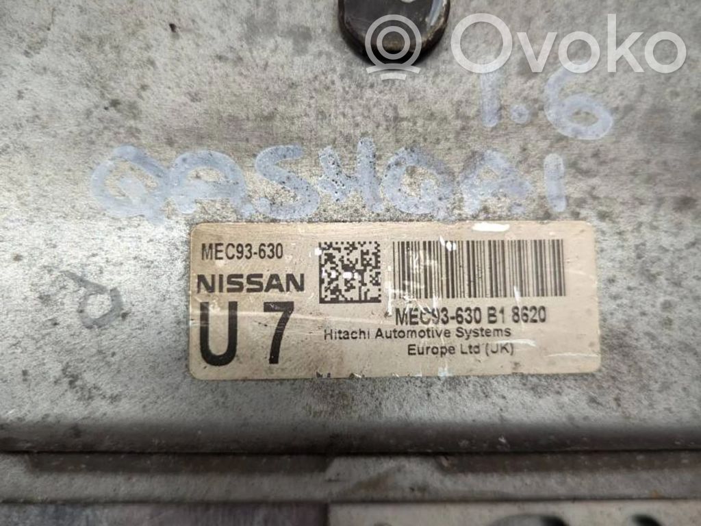 Nissan Qashqai Engine control unit/module 
