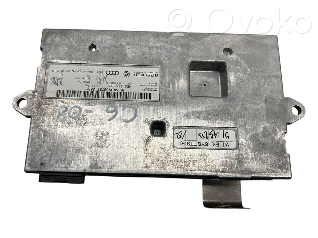 Unidad de control MMI   4E0035729,4F0910732H
