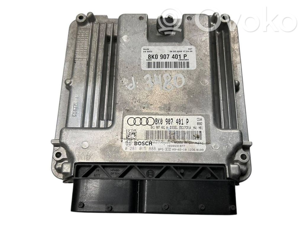 Audi A4 S4 B8 8K Motorsteuergerät/-modul 