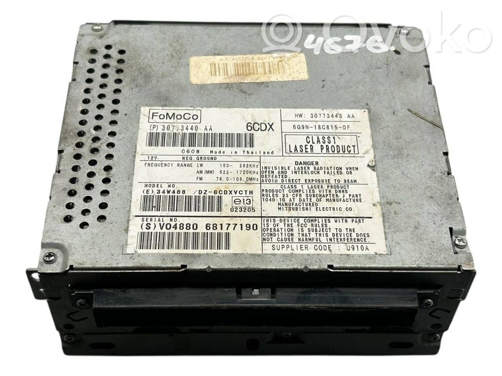Volvo S80 Unitate principală radio/CD/DVD/GPS 