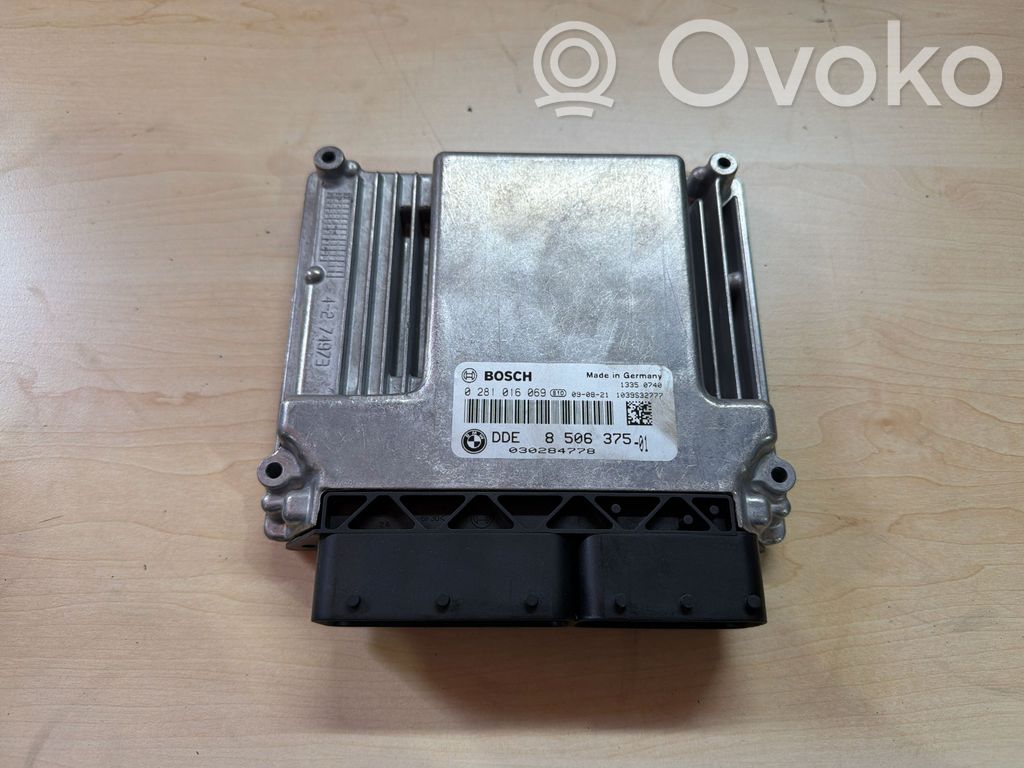 Engine control unit/module   8506375,0281016069,030284778
