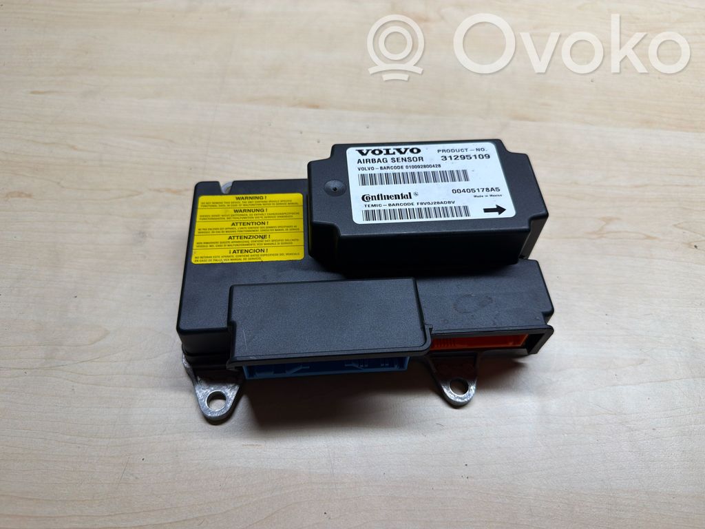 Airbag control unit/module   31295109,00405178A5,010092800428