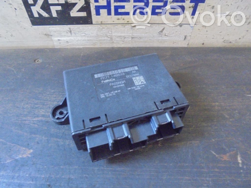 Other control units/modules   FK7T14B533AA