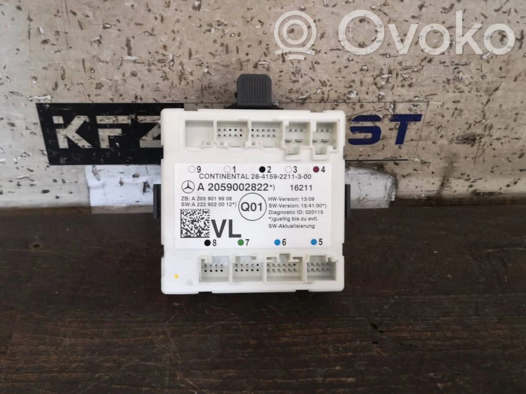 Mercedes-Benz C W205 Other control units/modules 
