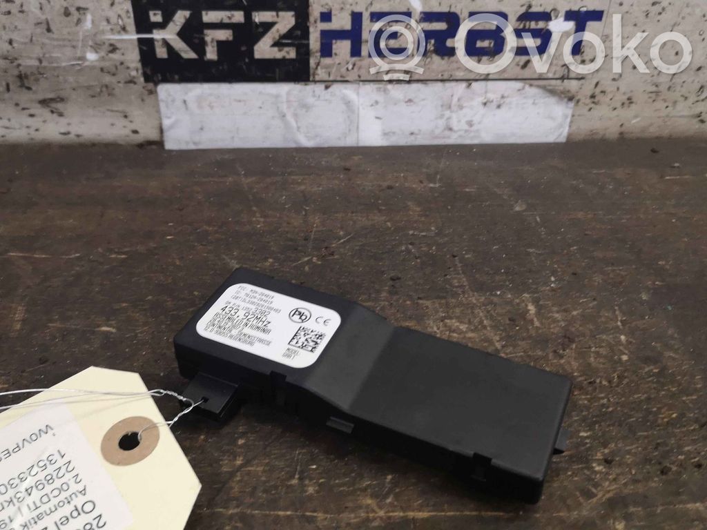 Opel Zafira C Sensor 
