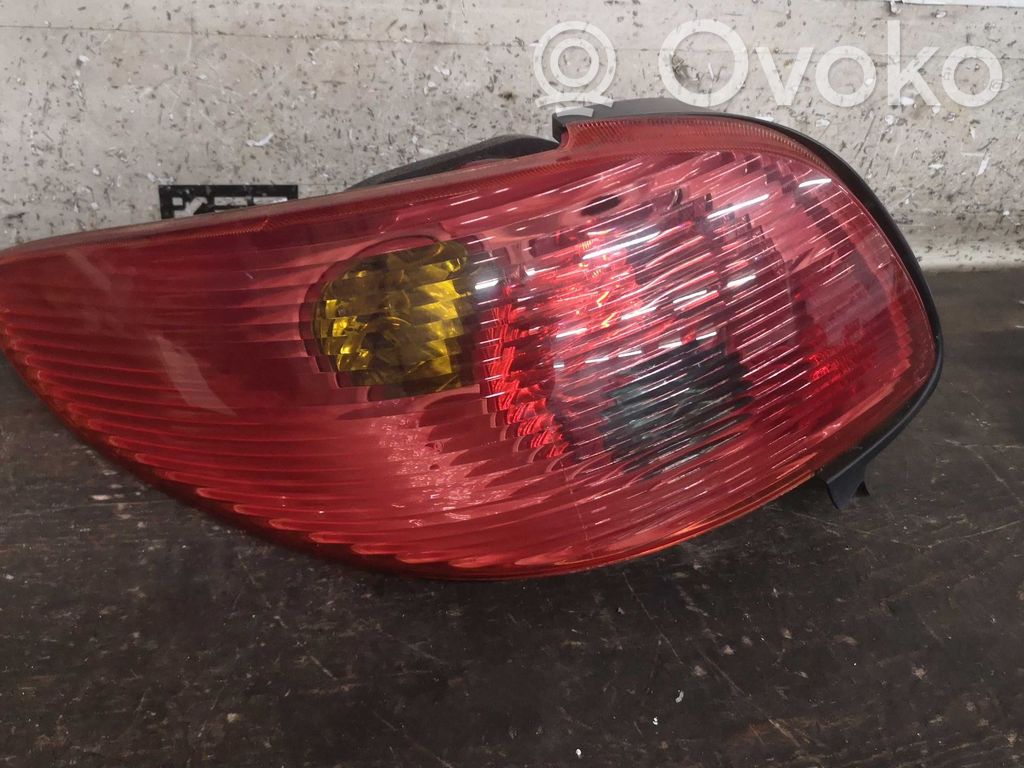 Peugeot 206 CC Luci posteriori