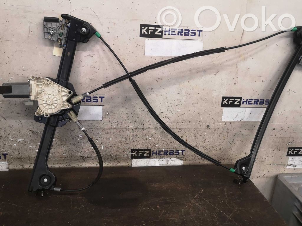 Peugeot 206 CC Meccanismo di sollevamento del finestrino anteriore senza motorino 