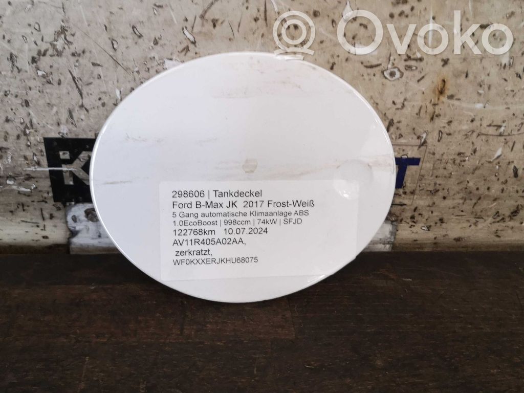 Polttoainesäiliön korkki   AV11R405A02AA,AV11R405A02AA,AV11R405A02AA