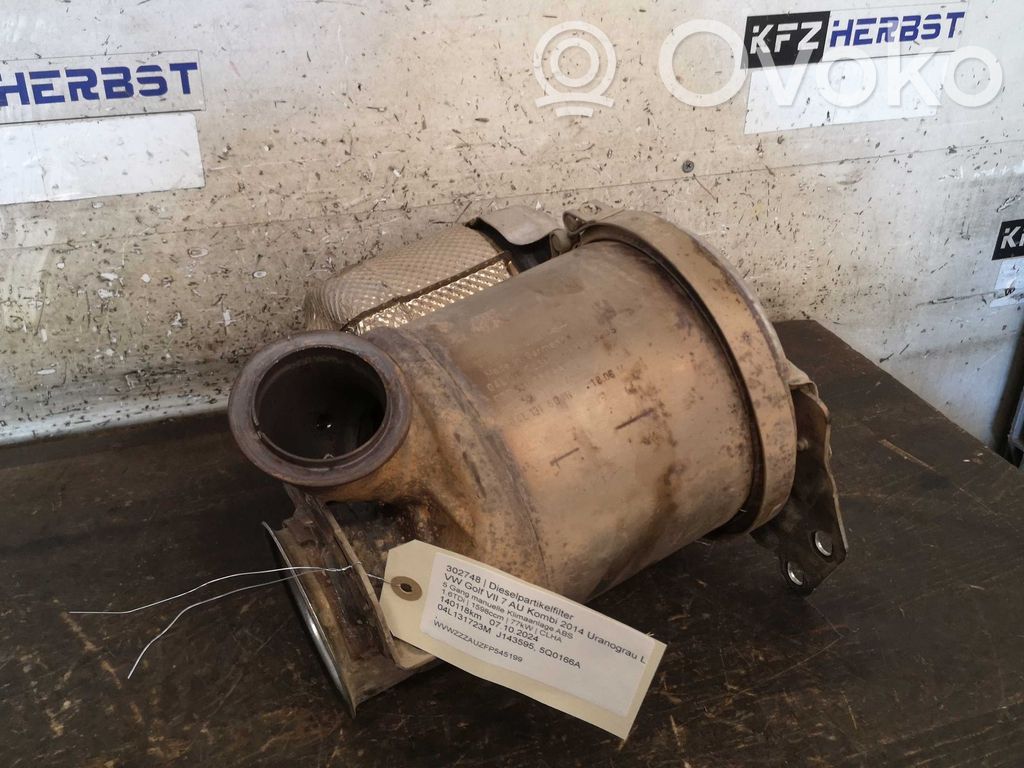 Volkswagen Golf VII Filtru de particule catalizator/FAP/DPF 