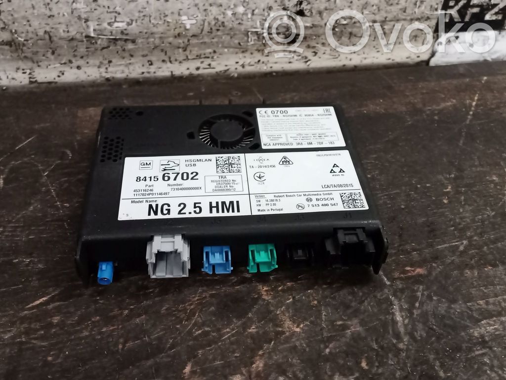 Autres unités de commande / modules   84156702,84156702,84156702