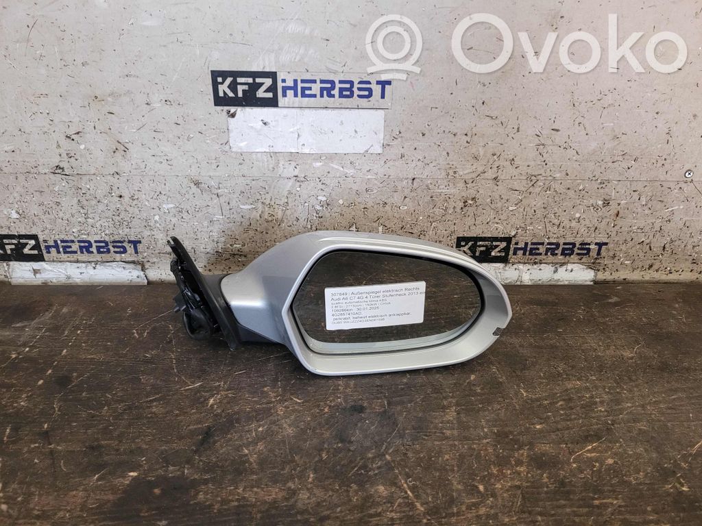 Audi A6 S6 C7 4G Oglindă electrică ușă față 