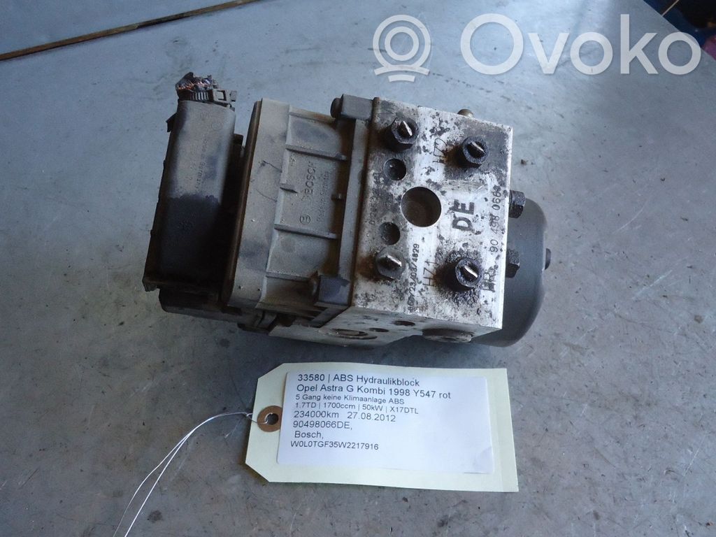 ABS-pumppu   90498066DE,90498066DE,90498066DE